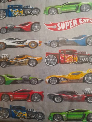 Super cars - versenyautós - ovis derékalj