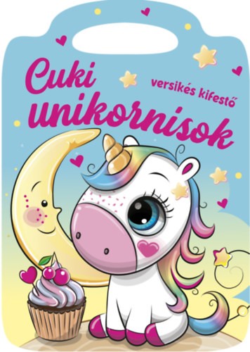 Cuki unikornisok - Versikés kifestő